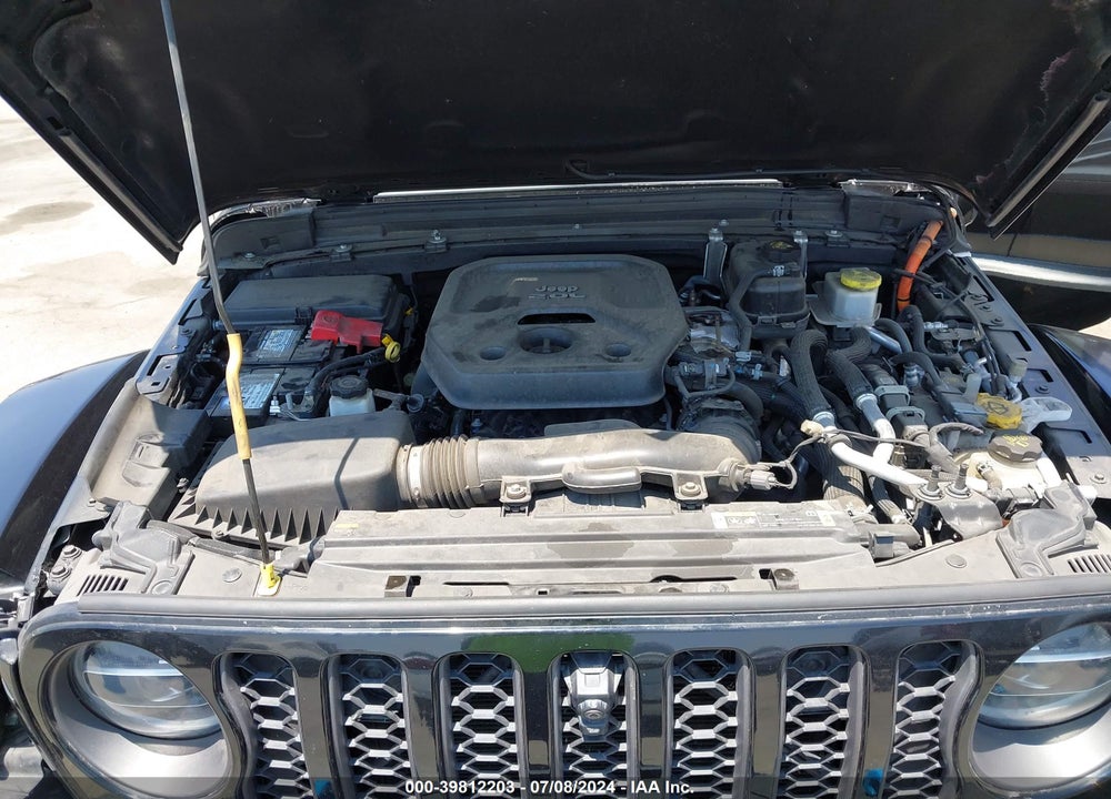 2021 JEEP WRANGLER 4XE UNLIMITED RUBICON 4X4 VIN: 1C4JJXR63MW659548