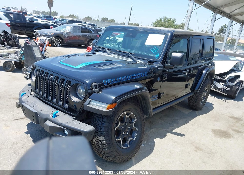 2021 JEEP WRANGLER 4XE UNLIMITED RUBICON 4X4 VIN: 1C4JJXR63MW659548