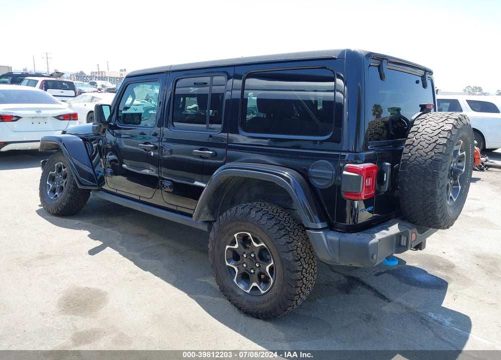 2021 JEEP WRANGLER 4XE UNLIMITED RUBICON 4X4 VIN: 1C4JJXR63MW659548