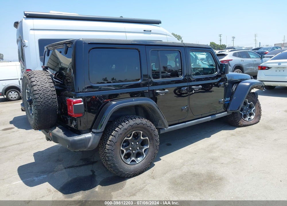 2021 JEEP WRANGLER 4XE UNLIMITED RUBICON 4X4 VIN: 1C4JJXR63MW659548