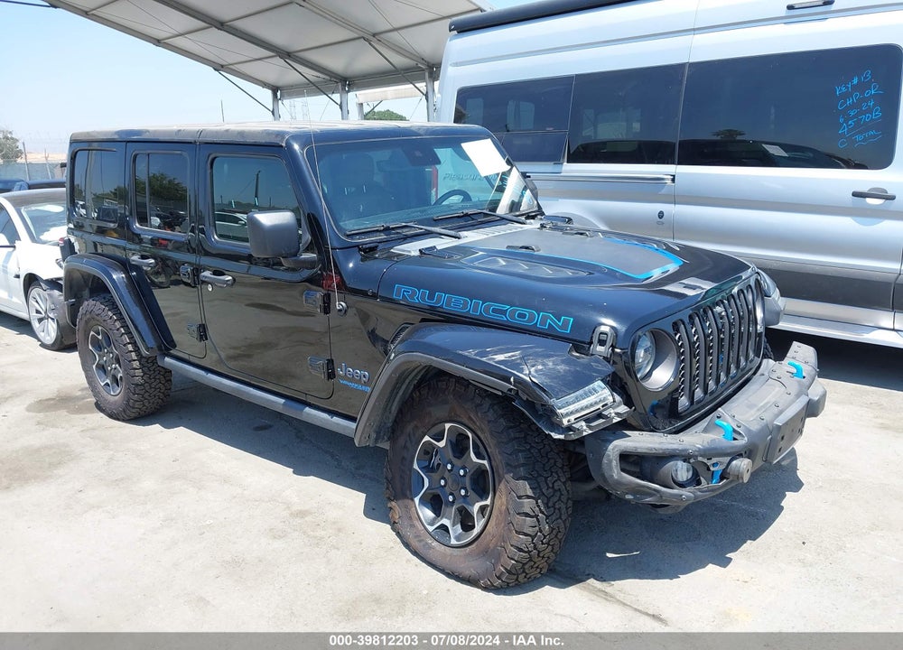2021 JEEP WRANGLER 4XE UNLIMITED RUBICON 4X4 VIN: 1C4JJXR63MW659548