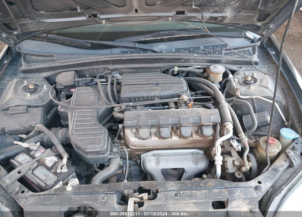 2001 HONDA CIVIC LX VIN: 2HGES16531H607131