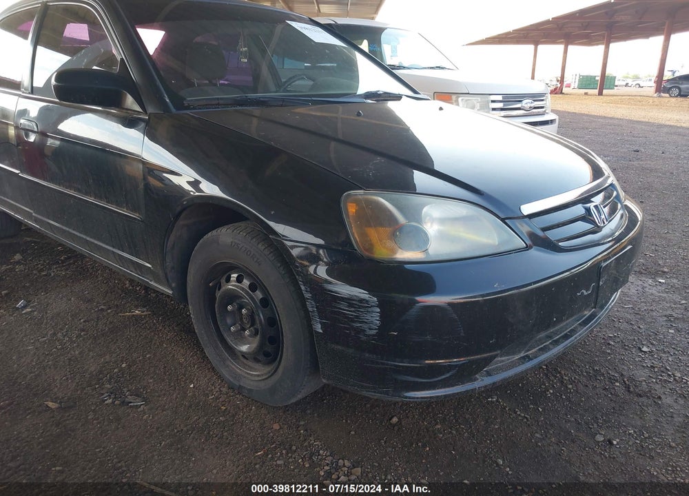 2001 HONDA CIVIC LX VIN: 2HGES16531H607131