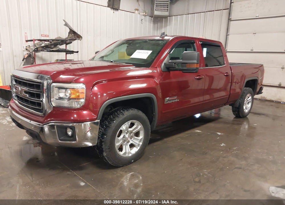 2015 GMC SIERRA 1500 SLE VIN: 3GTU2UEC9FG288630