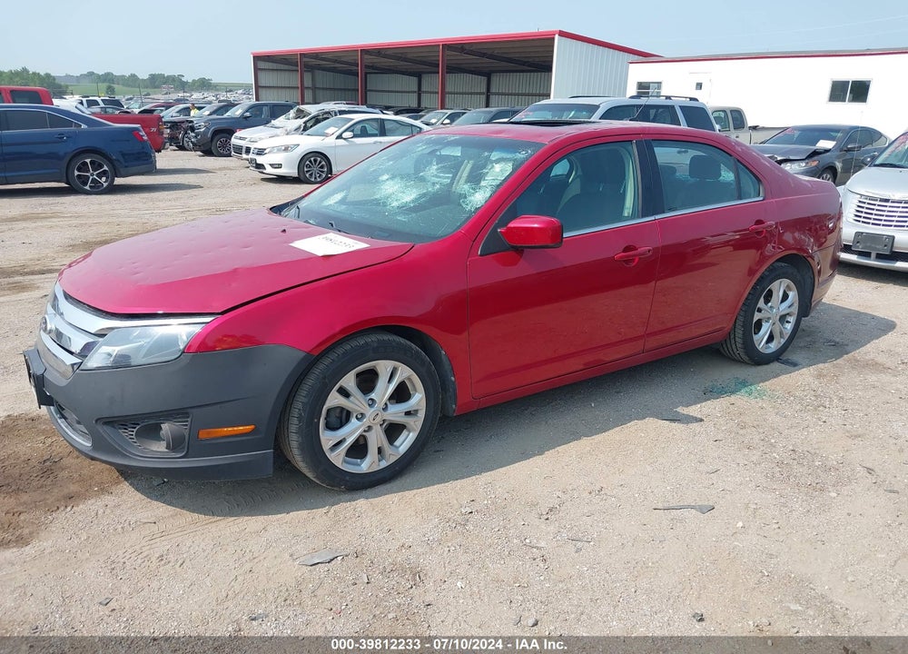 2012 FORD FUSION SE VIN: 3FAHP0HA0CR301664