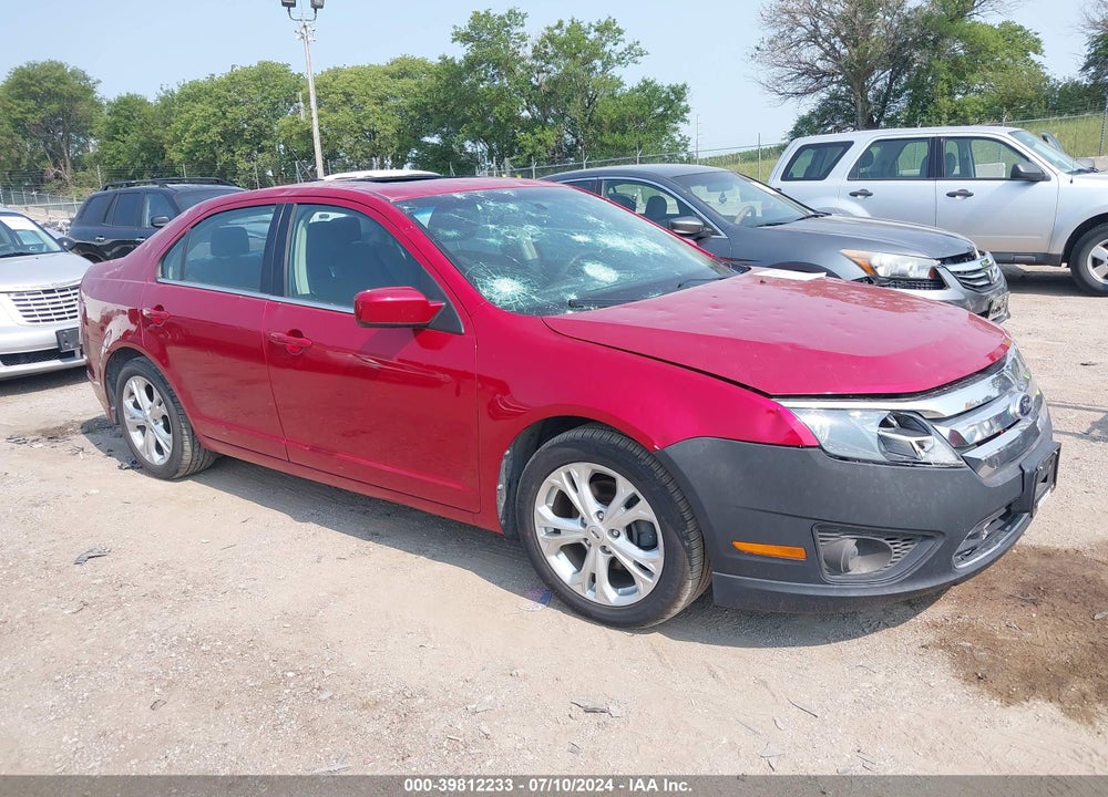 2012 FORD FUSION SE VIN: 3FAHP0HA0CR301664