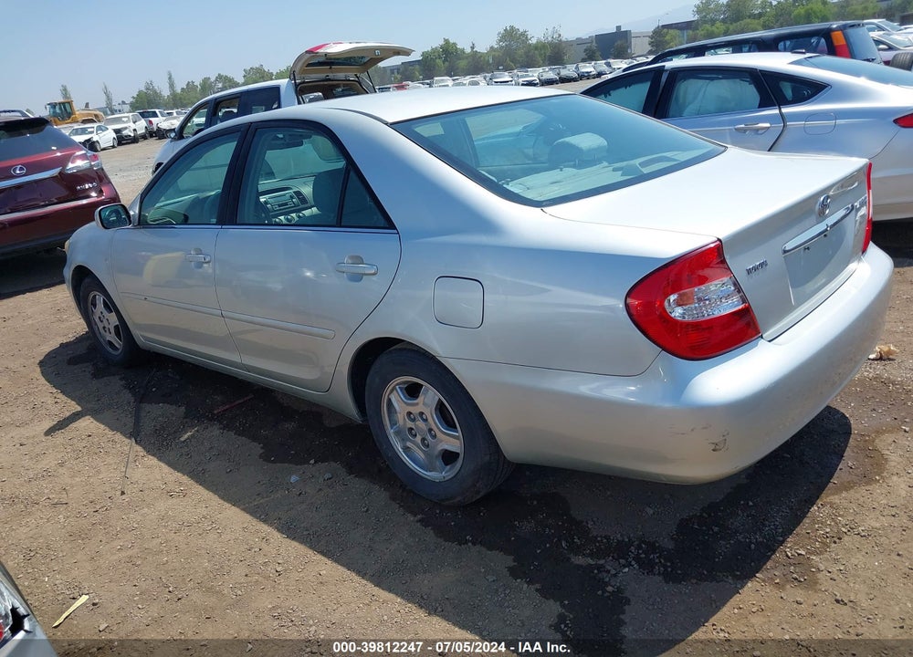 2003 TOYOTA CAMRY LE VIN: 4T1BE32K03U721759