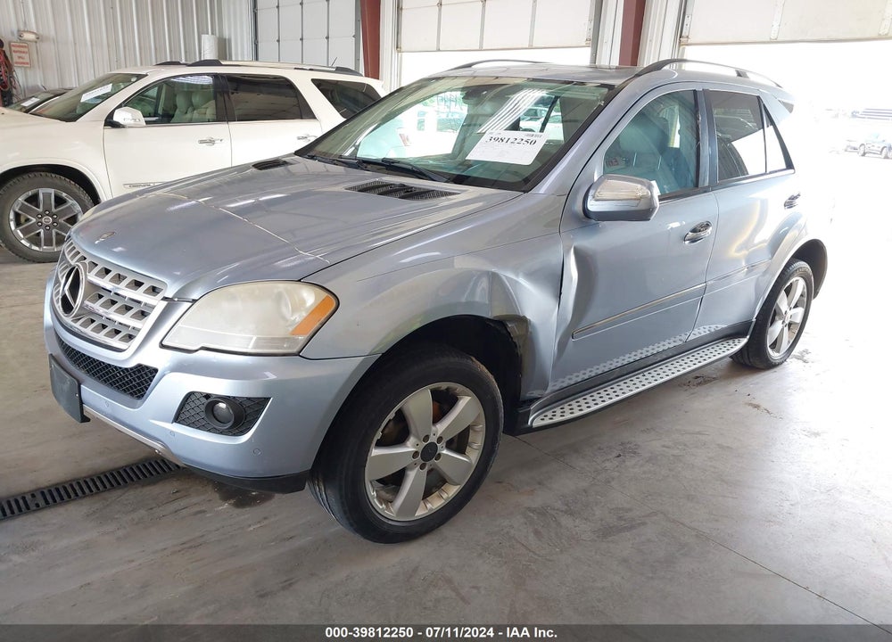 2009 MERCEDES-BENZ ML 350 4MATIC VIN: 4JGBB86E09A478698