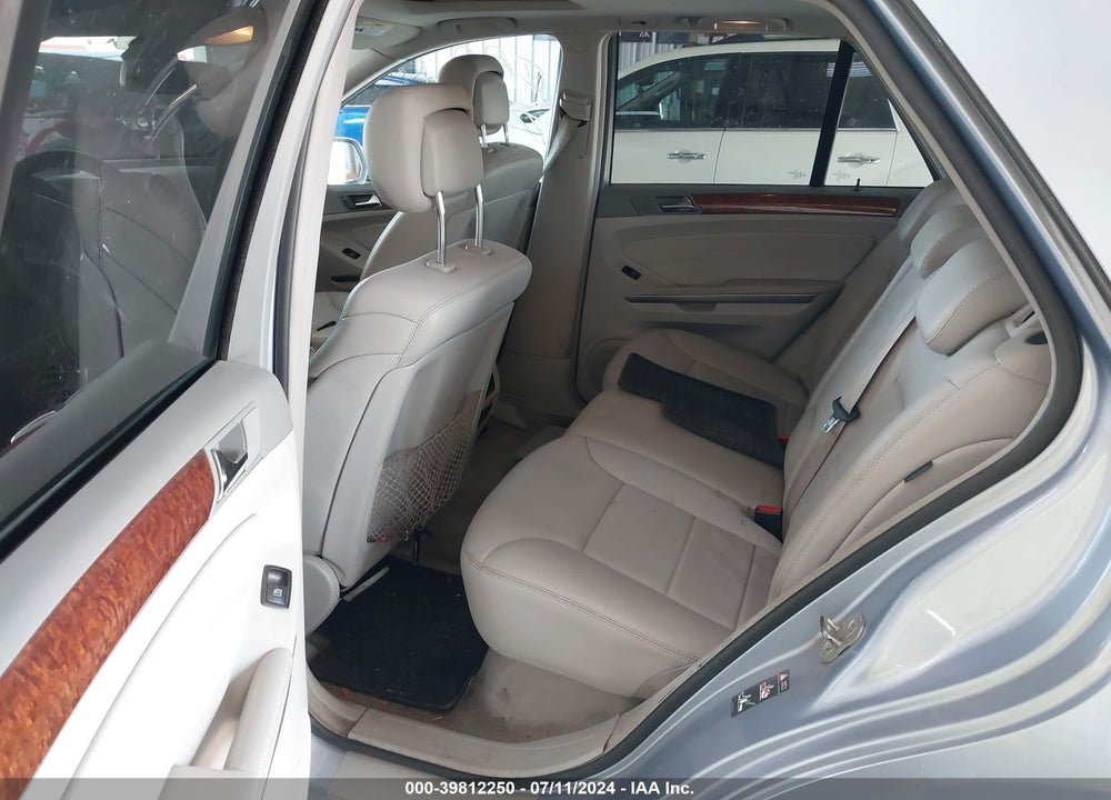2009 MERCEDES-BENZ ML 350 4MATIC VIN: 4JGBB86E09A478698