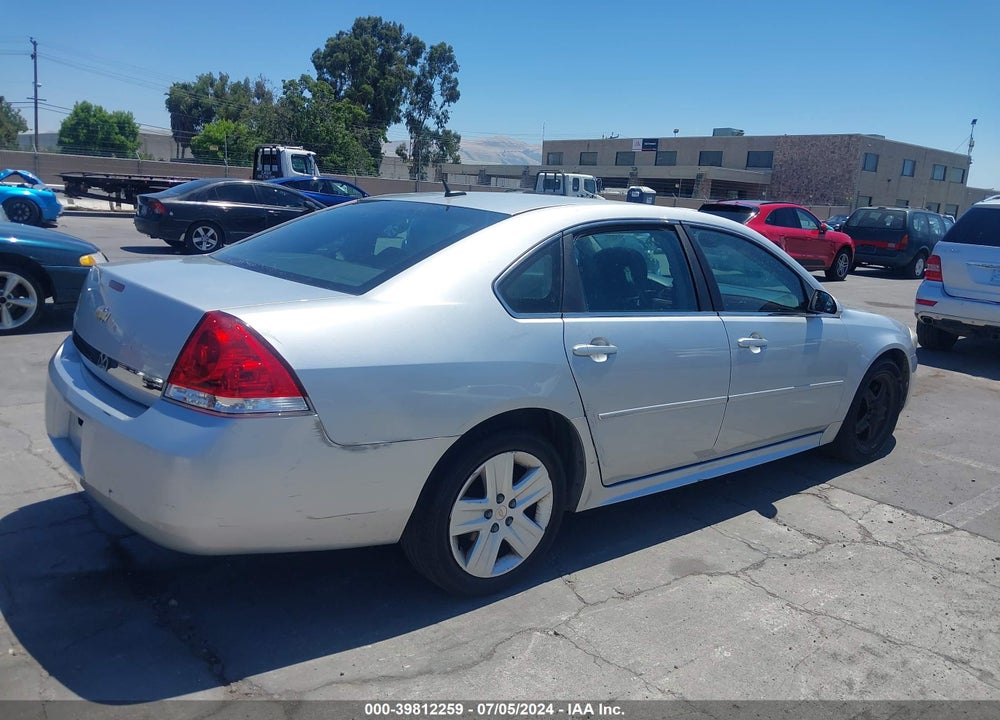 2010 CHEVROLET IMPALA LS VIN: 2G1WA5EN1A1198966