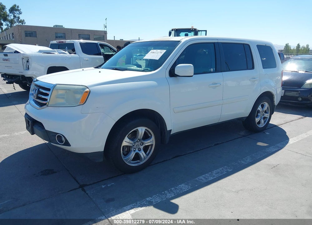 2013 HONDA PILOT EX VIN: 5FNYF4H4XDB005536