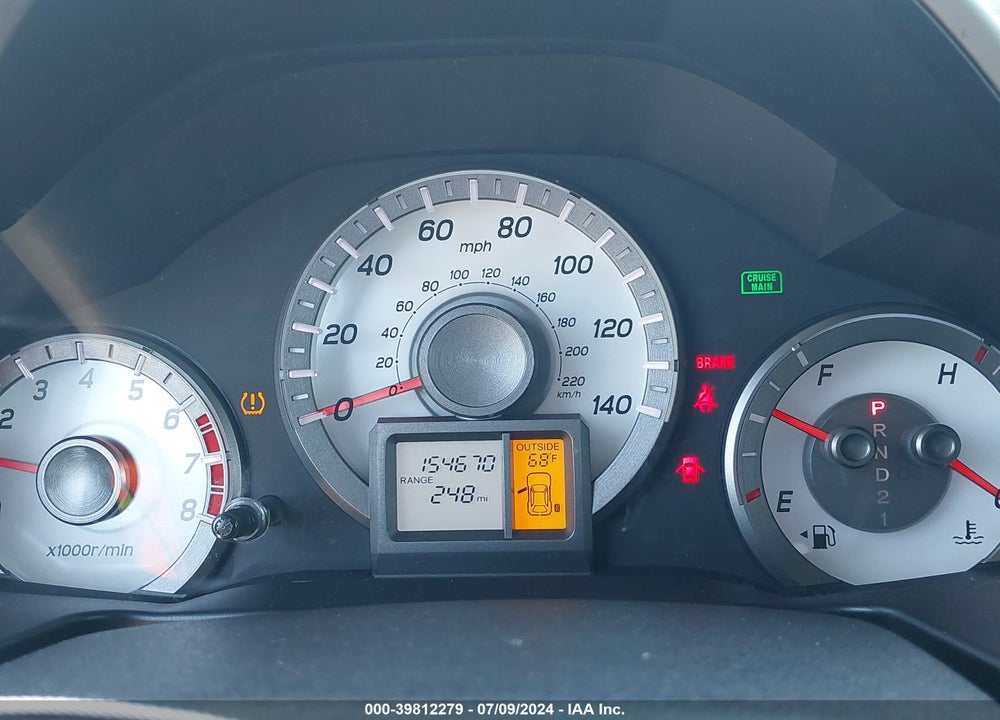 2013 HONDA PILOT EX VIN: 5FNYF4H4XDB005536