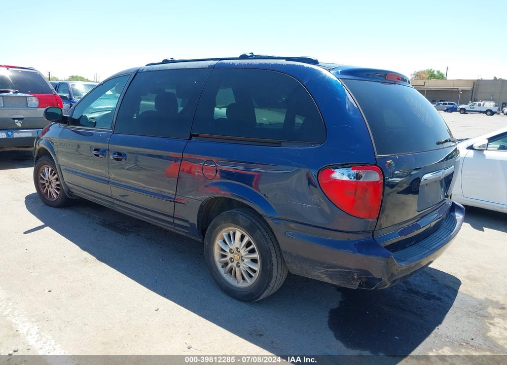 2001 CHRYSLER TOWN & COUNTRY LIMITED VIN: 2C8GP64L21R146018
