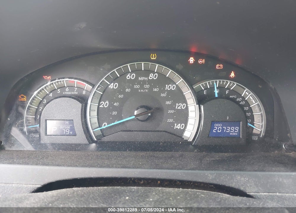 2013 TOYOTA CAMRY SE VIN: 4T1BF1FK5DU704632