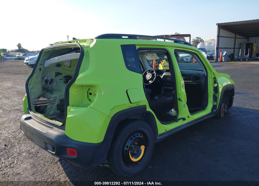2017 JEEP RENEGADE ALTITUDE FWD VIN: ZACCJABB7HPF57489