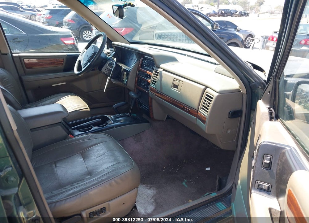 1993 JEEP GRAND CHEROKEE LIMITED VIN: 1J4GZ78Y2PC707708