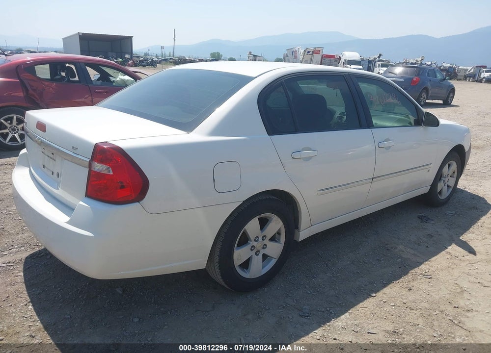 2006 CHEVROLET MALIBU LT VIN: 1G1ZT51F06F291144