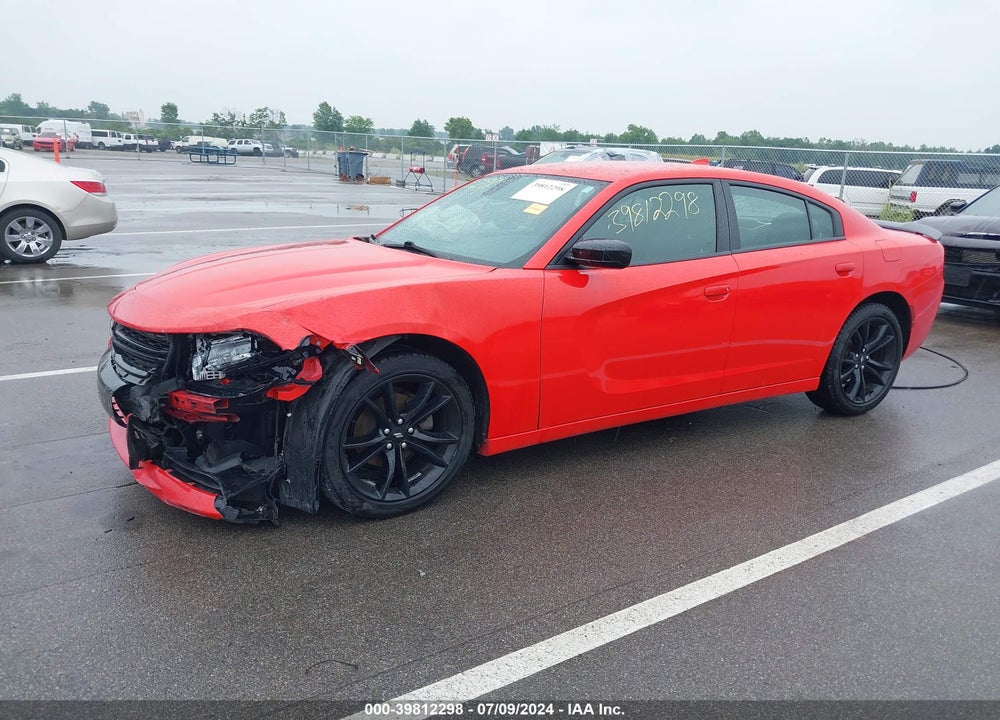 2017 DODGE CHARGER SXT RWD VIN: 2C3CDXHG3HH539915