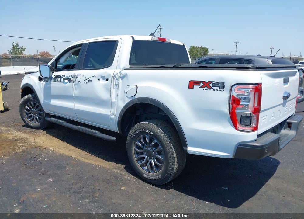 2022 FORD RANGER XLT VIN: 1FTER4FH3NLD05742