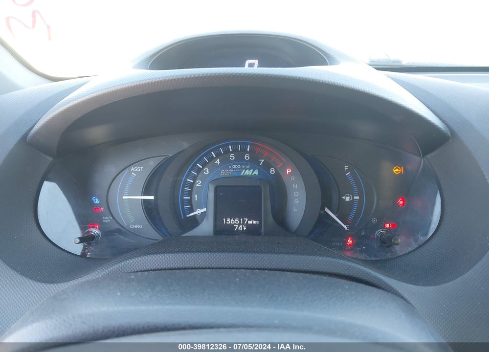 2013 HONDA INSIGHT VIN: JHMZE2H39DS006813