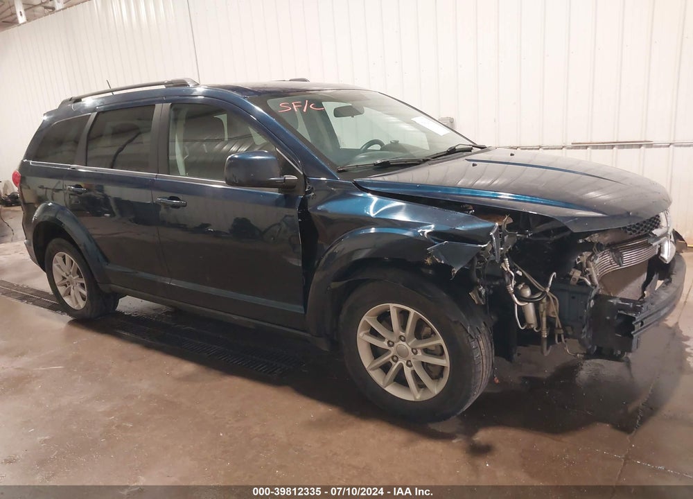 2014 DODGE JOURNEY SXT VIN: 3C4PDDBG3ET224927