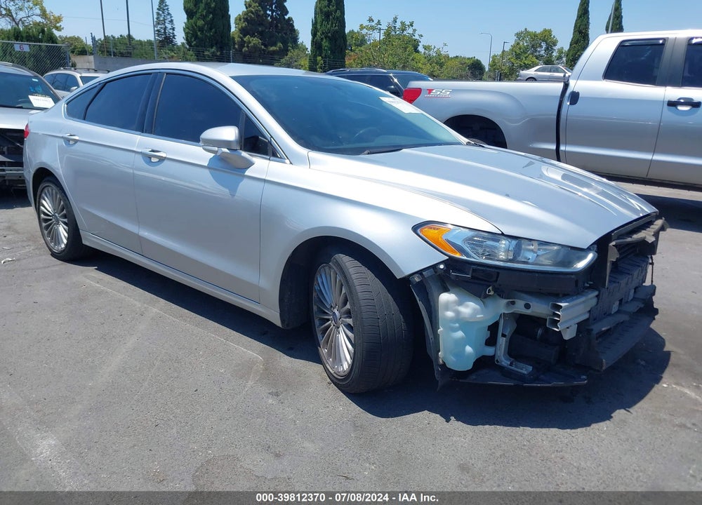 2016 FORD FUSION TITANIUM VIN: 3FA6P0K99GR198658