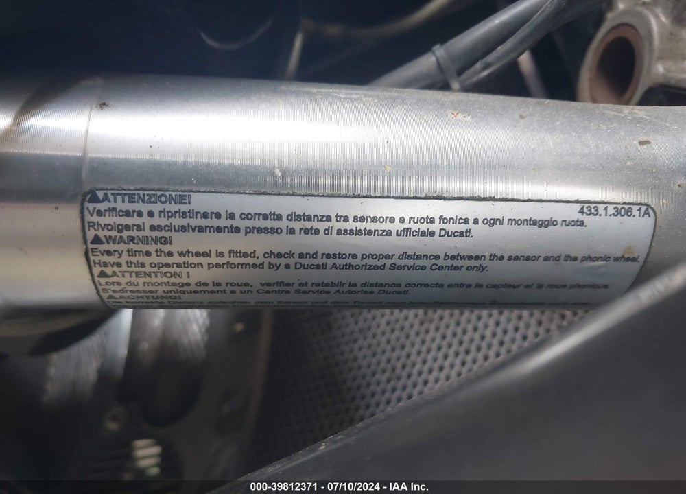 2003 DUCATI ST4 S VIN: ZDM1TB5T73B009754