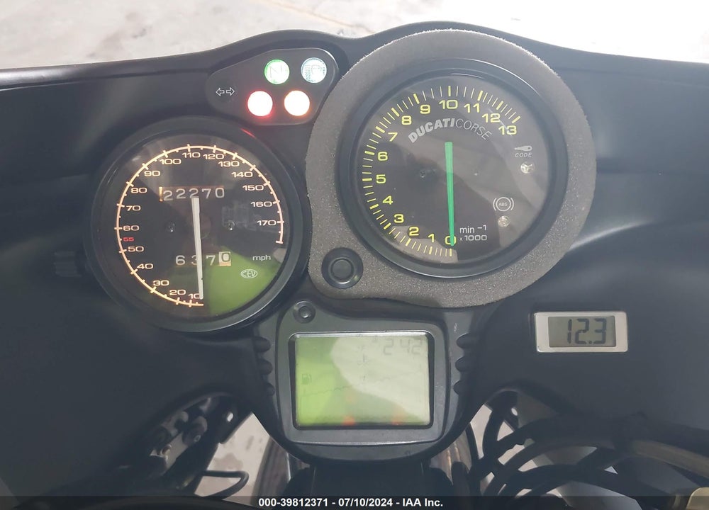 2003 DUCATI ST4 S VIN: ZDM1TB5T73B009754