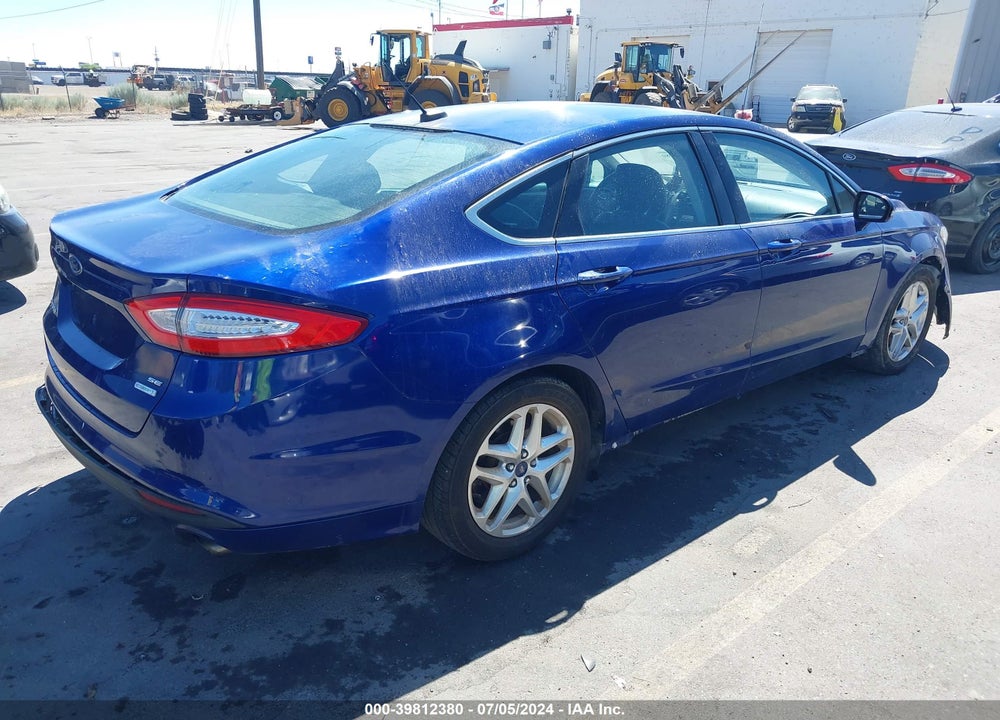 2013 FORD FUSION SE VIN: 3FA6P0HR4DR310897