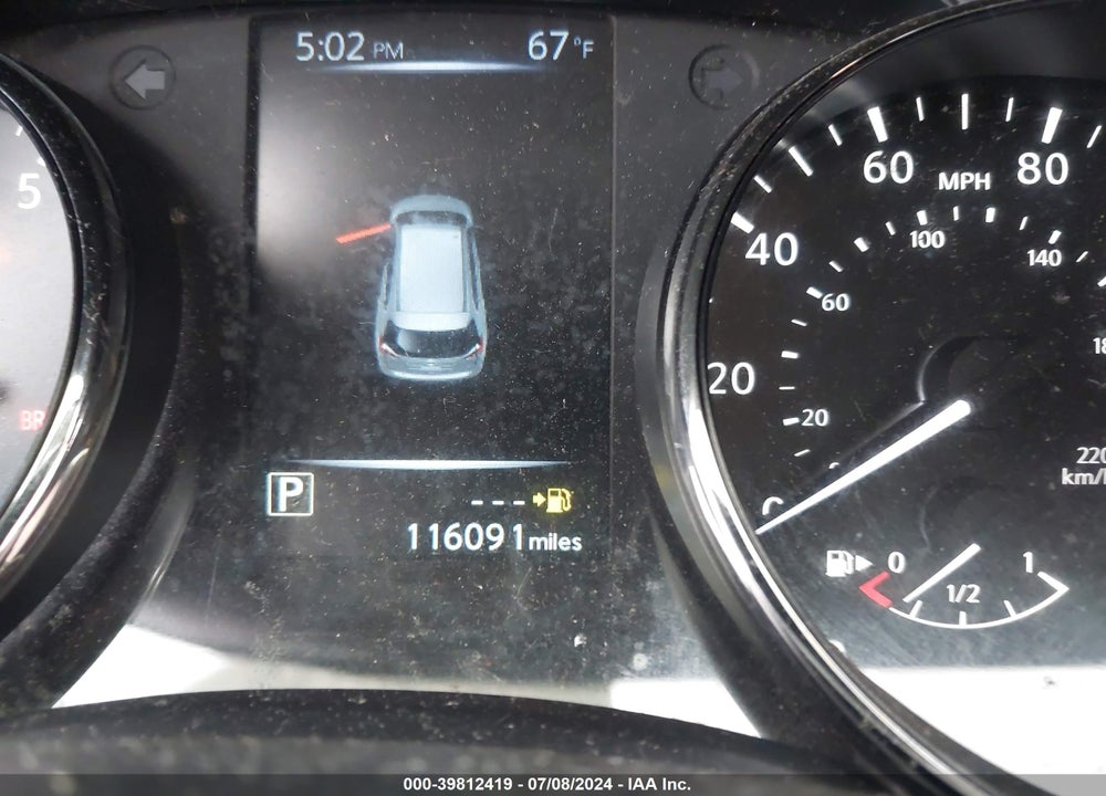 2017 NISSAN ROGUE SL VIN: JN8AT2MT0HW150893