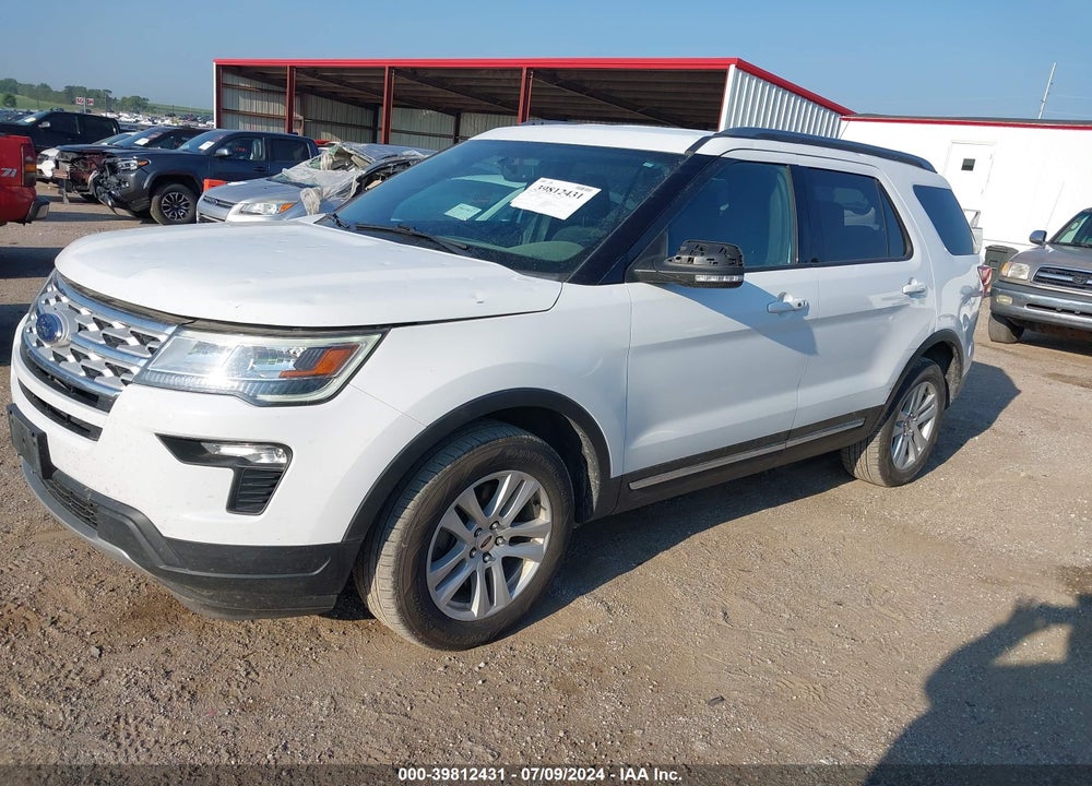 2018 FORD EXPLORER XLT VIN: 1FM5K8D83JGC15679
