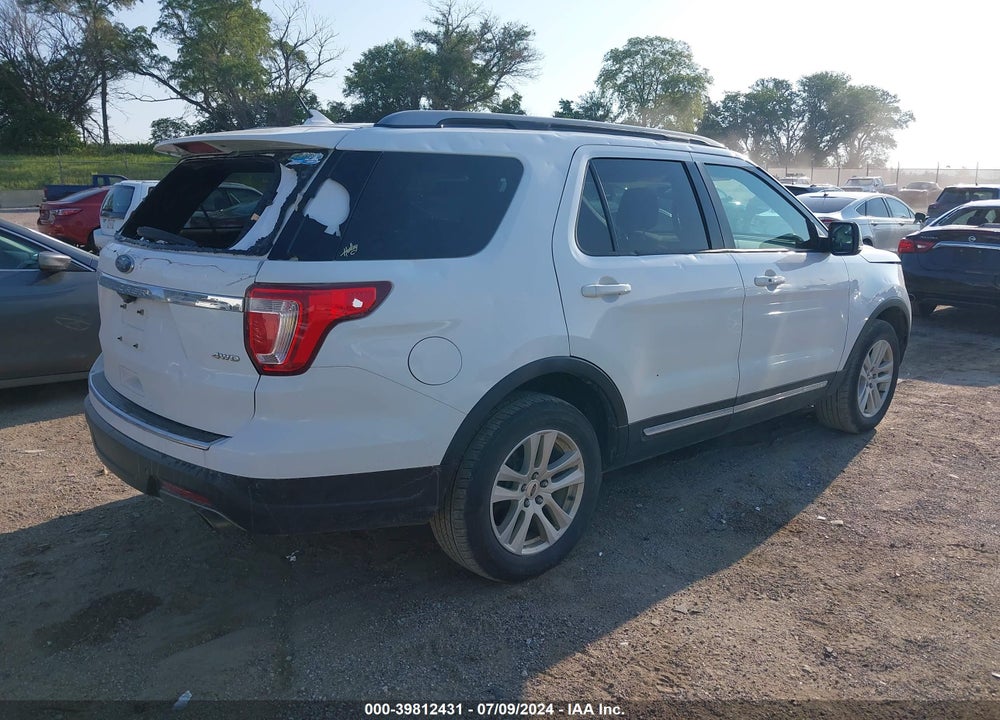 2018 FORD EXPLORER XLT VIN: 1FM5K8D83JGC15679