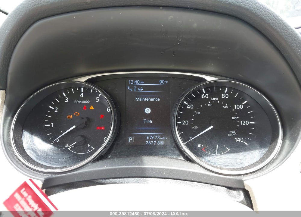 2015 NISSAN ROGUE SL VIN: 5N1AT2MV8FC791295