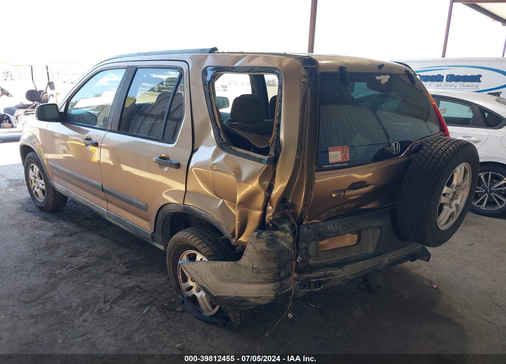 2002 HONDA CR-V EX VIN: JHLRD78822C044035