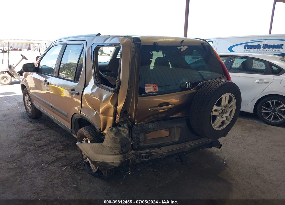 2002 HONDA CR-V EX VIN: JHLRD78822C044035