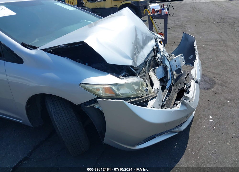 2013 HONDA CIVIC LX VIN: 19XFB2F51DE221445