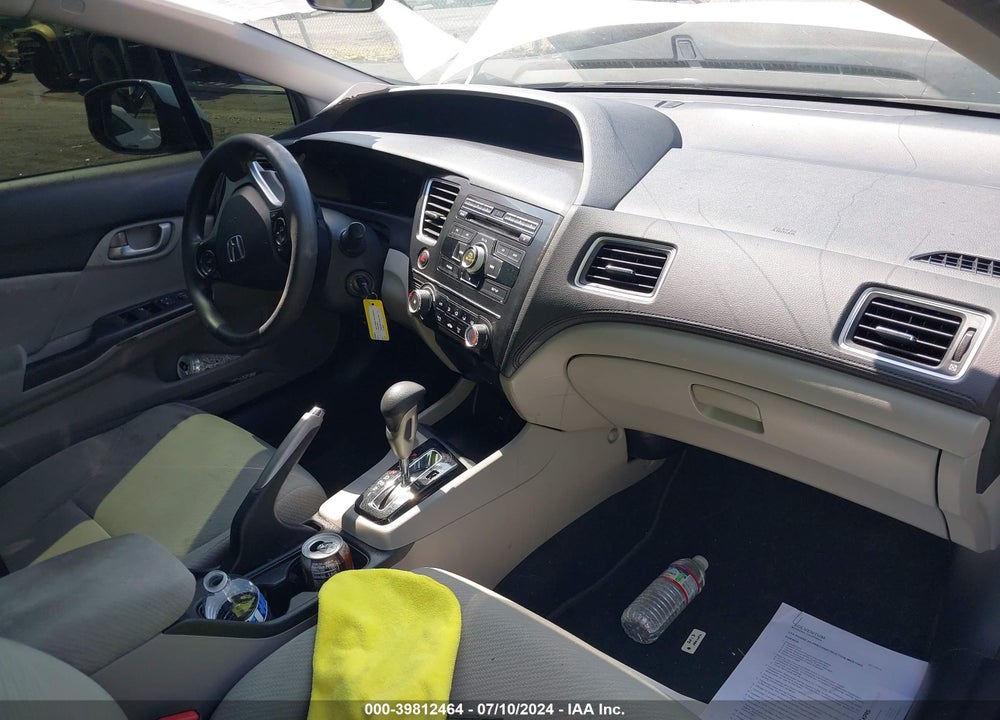 2013 HONDA CIVIC LX VIN: 19XFB2F51DE221445