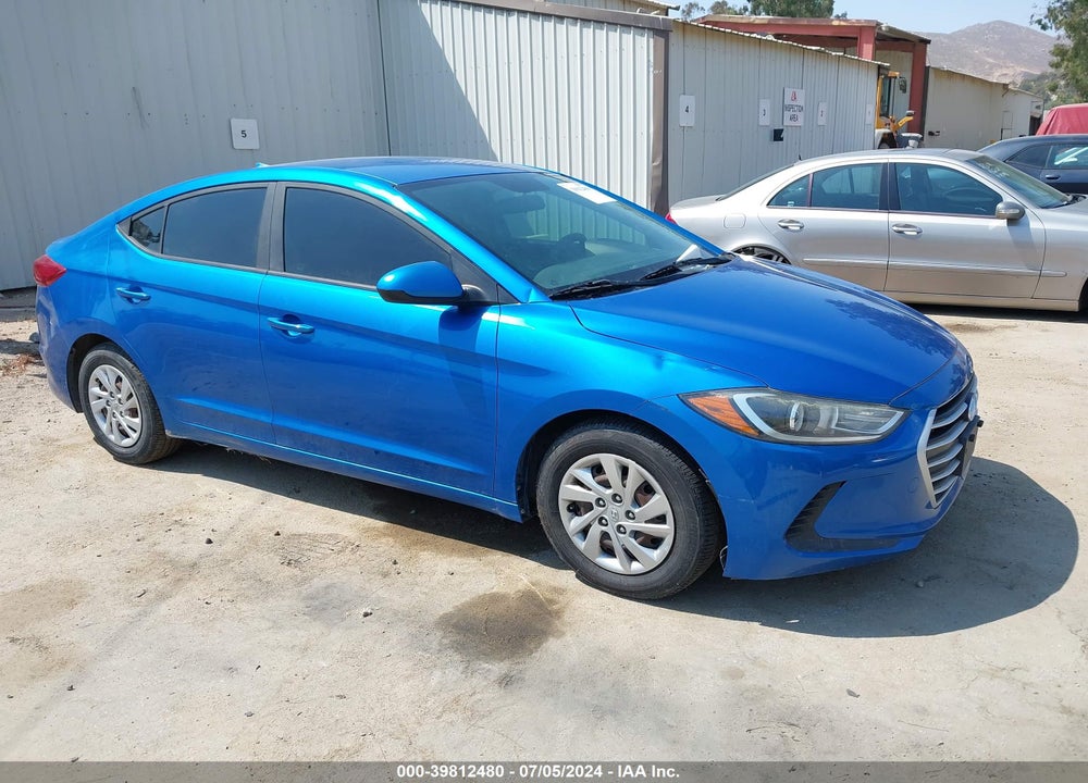 2017 HYUNDAI ELANTRA SE VIN: KMHD74LF9HU112266