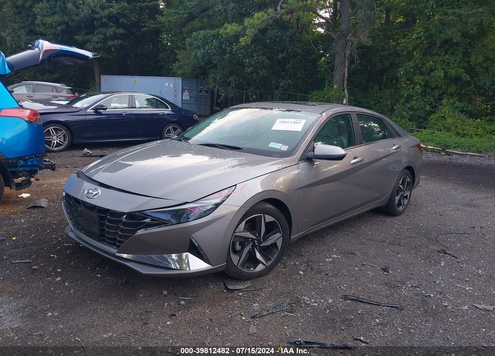 2021 HYUNDAI ELANTRA LIMITED VIN: KMHLP4AG9MU127772