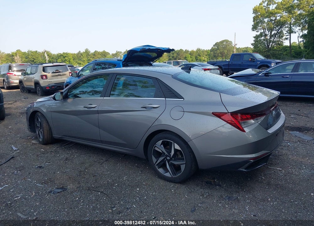 2021 HYUNDAI ELANTRA LIMITED VIN: KMHLP4AG9MU127772