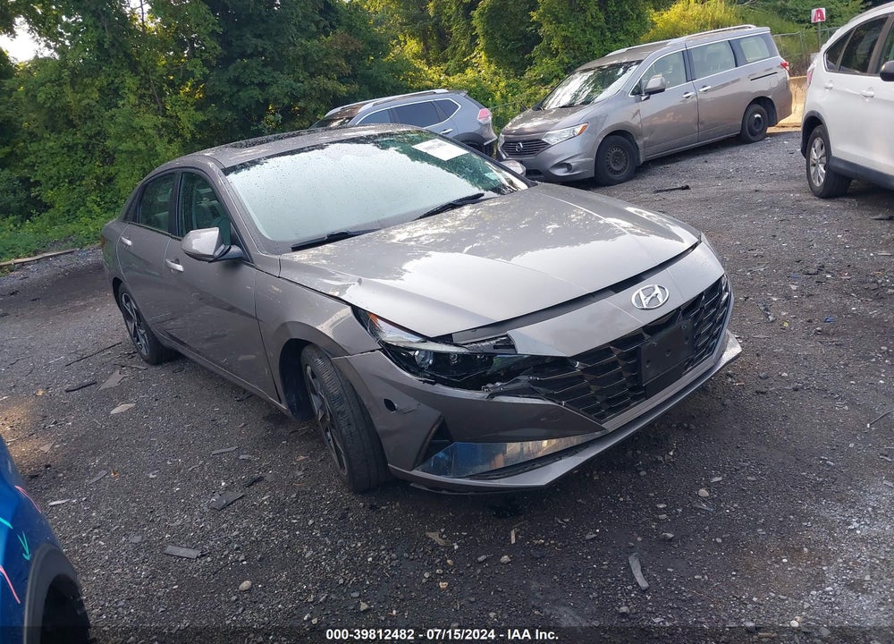 2021 HYUNDAI ELANTRA LIMITED VIN: KMHLP4AG9MU127772