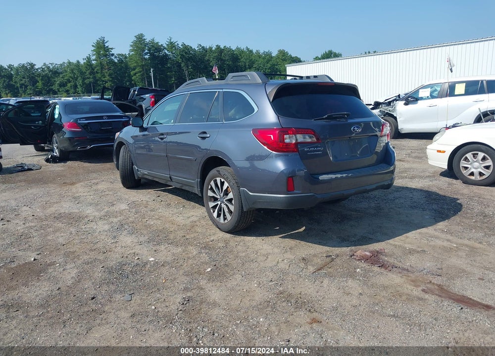 2015 SUBARU OUTBACK 2.5I LIMITED VIN: 4S4BSAJC5F3214552
