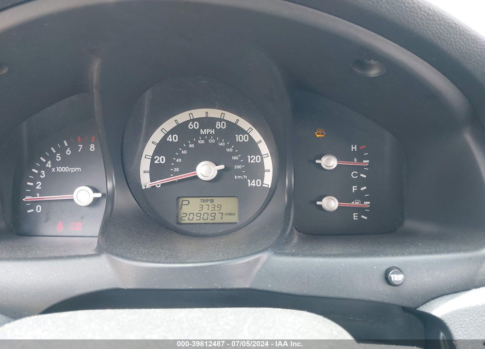 2007 KIA SPORTAGE LX V6 VIN: KNDJF723977343989