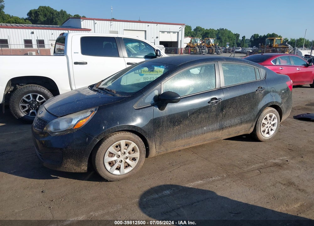 2012 KIA RIO LX VIN: KNADM4A31C6033917