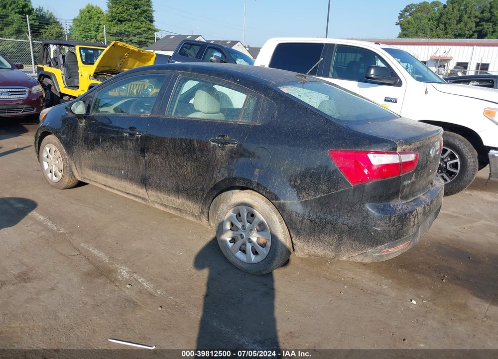 2012 KIA RIO LX VIN: KNADM4A31C6033917