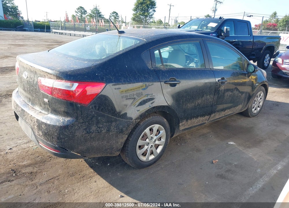 2012 KIA RIO LX VIN: KNADM4A31C6033917