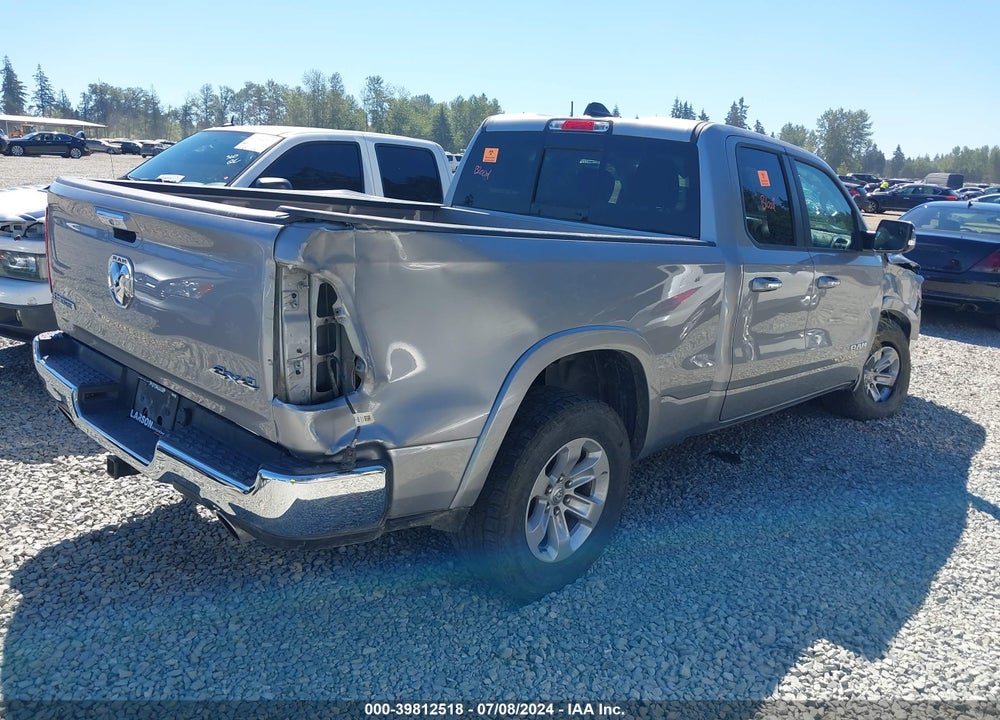 2020 RAM 1500 LAIE QUAD CAB 4X4 6'4 BOX VIN: 1C6SRFDT3LN271283
