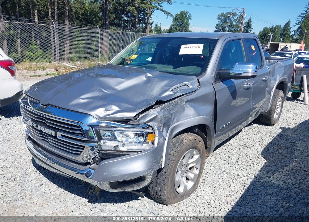 2020 RAM 1500 LAIE QUAD CAB 4X4 6'4 BOX VIN: 1C6SRFDT3LN271283