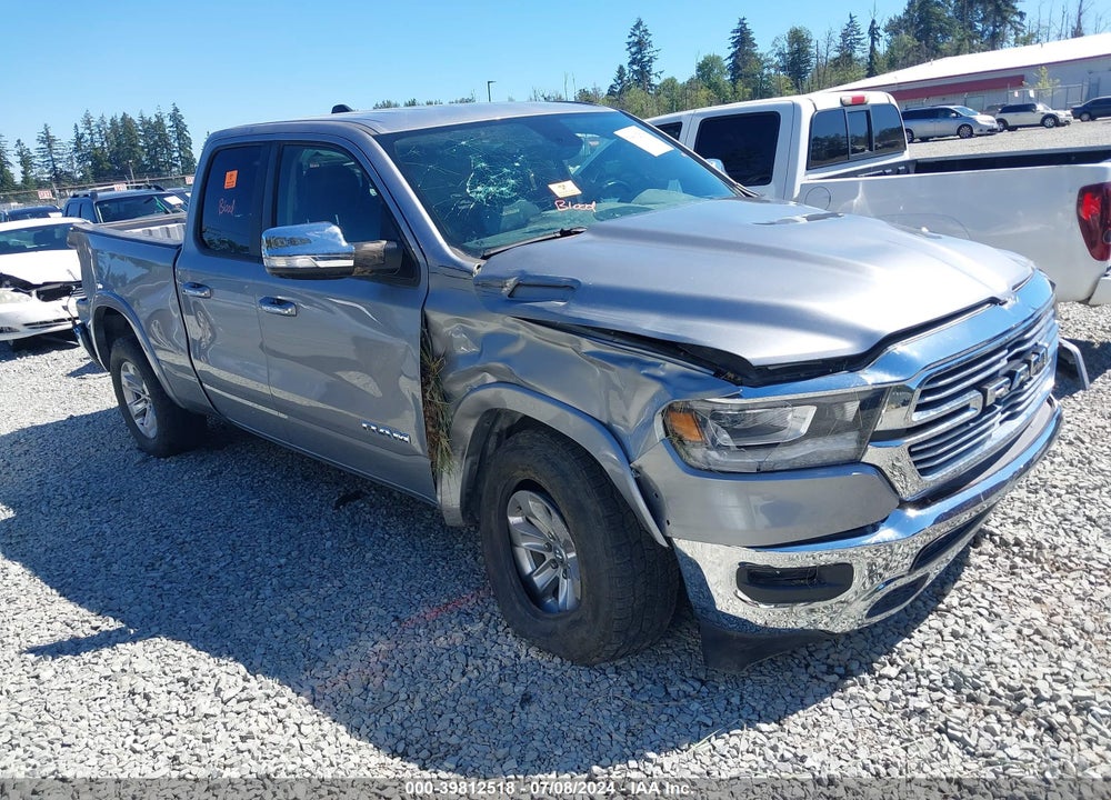 2020 RAM 1500 LAIE QUAD CAB 4X4 6'4 BOX VIN: 1C6SRFDT3LN271283