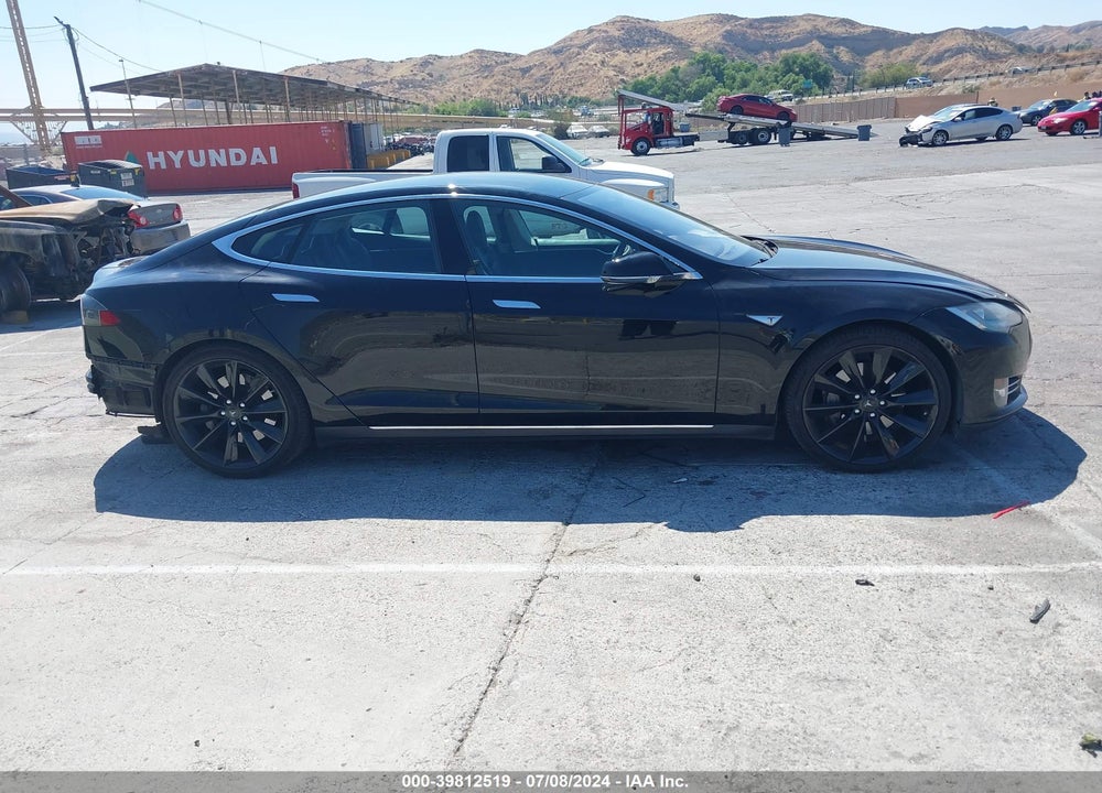 2014 TESLA MODEL S P85 VIN: 5YJSA1H16EFP43103